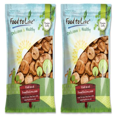 Food to Live Turkish Smyrna Figs, 14 Pounds  Sun-Dried, Unsulfured, Unsweetened, Kosher, Vegan, Bulk. Soft Chewy Texture. Dried Fruit Snack. Rich in Fiber, Potassium. Great for Baking, Yogurt.