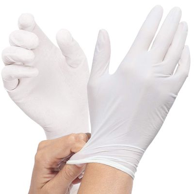 100 pcs Nitrile G10ve, Disposable Powder Free Nitrile G10ves, Home/Food Service and More, M Size