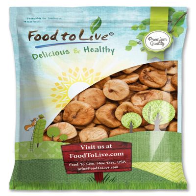 Food to Live Turkish Smyrna Figs, 7 Pounds  Sun-Dried, Unsulfured, Unsweetened, Kosher, Vegan, Bulk. Soft Chewy Texture. Dried Fruit Snack. Rich in Fiber, Potassium. Great for Baking, Yogurt.