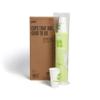 Perk Staples Compostable Paper Hot Cup, 16 Oz., White/Green (PK56221) view 1