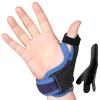 Velpeau Thumb Wrist Support Brace, CMC Thumb Spica Splint for Arthritis Pain, De Quervains Tenosynovitis, Trigger Thumb, Tendonitis, Sprain, Fits Both Left or Right Hands (Plastic Insert Version, M) view 1
