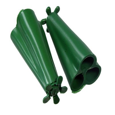 12 xWIGWAM Grip Holders Holds 3 Garden Canes Safety Protector Plastic