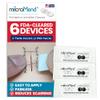 microMend Emergency Wound Closures Surgical Quality Laceration Repair Without Stitches - Think Ahead - Be Prepared - Add to Your First Aid Kit, Camping Gear (Multi Pack - 3 Packs of 2 Medium Devices) view 1