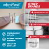 microMend Emergency Wound Closures Surgical Quality Laceration Repair Without Stitches - Think Ahead - Be Prepared - Add to Your First Aid Kit, Camping Gear (Multi Pack - 3 Packs of 2 Medium Devices) view 3