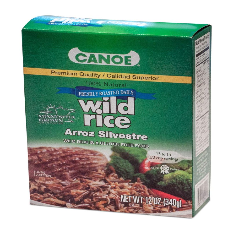 6 / 12oz Wild Rice, CANOE Boxes