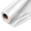 Purple Q Crafts Clear Cellophane Wrap Roll 16 Inches Wide 200 Feet Long Thick Cellophane Roll for Baskets Gifts Flowers Food Safe Cello Rolls. (16" x200') view 1