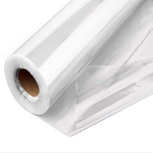 Clear Cellophane Wrap Roll 31.5 Inches Wide x 200 Feet Long - Thick Cellophane for Baskets, Gifts, Flowers & Food - Folded on 16" Roll, Unfolds to 31.5" Wide