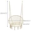 Ins Nordic Net Red Vibrato Tassel Swing Swing Chair Cradle Chair Indoor Balcony Home Dormitory Hanging Basket Lazy Chair view 2