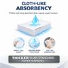 1000 Paper Towels Cloth-Like Hand Tissue Paper Napkins, Disposable Hand Towels for Bathroom Guests, Disposable Face Towel for Guest, Washcloths or Dinner Napkin, Made in USA, White view 3
