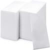 400 Paper Towels Cloth-Like Hand Tissue Paper Napkins, Disposable Hand Towels for Bathroom Guests, Disposable Face Towel for Guest, Washcloths or Dinner Napkin, Made in USA, White view 1