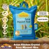 Asian Kitchen Crystal Sona Masoori Aged Rice 4-Pound Bag, 4lbs (1.81kg) Short Grain Rice ~ All Natural | Gluten Friendly | Vegan | Kosher | Indian Origin | Export Quality view 4