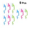 BESPORTBLE Slot Cleaning Brush Set 9pcs Swan Shape Deep Clean Windows Tracks and Grooves Ease view 2