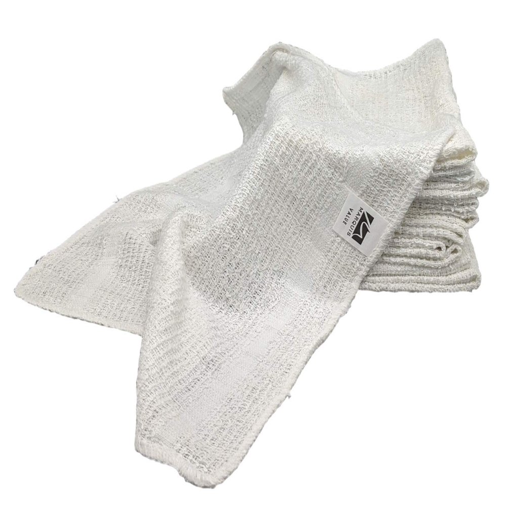 Marquis Mills White Cotton Value Washcloths, 12 x 12 in, 120 Pack