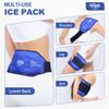 Hilph Low Back Ice Pack Wrap for Pain Relief, Reusable Ice Pack Belt Hot Cold Therapy for Low Back Pain, Lumbar Surgery, Sciatic Nerve, Coccyx, Tailbone Pain (Blue) view 3
