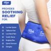 Hilph Low Back Ice Pack Wrap for Pain Relief, Reusable Ice Pack Belt Hot Cold Therapy for Low Back Pain, Lumbar Surgery, Sciatic Nerve, Coccyx, Tailbone Pain (Blue) view 4