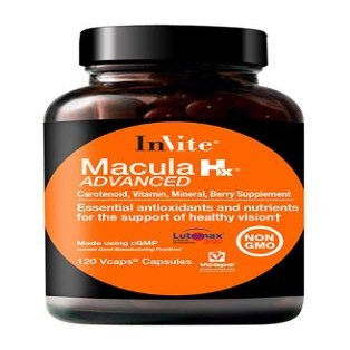 Invite Health Macula Hx Advanced - Provides Carotenoids, Vitamins, Minerals and Berry Extracts to Support Overall Vision Health - 120 Vegetarian Capsules (2-Pack)