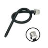 Silicone Nozzle Enema Attachment Reusable Douche Black Hose Nozzle (20 in) view 2