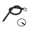 Silicone Nozzle Enema Attachment Reusable Douche Black Hose Nozzle (20 in) view 3