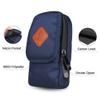 FIREDOG Smell Proof Bag, Odor Proof Pouch Carbon Lined Smell Proof Case Container for Travel Storage (Blue) view 2