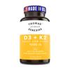 Thomas' all-natural Remedies D3 + K2 with MCT Oil for Better Absorption & Raw Whole Food Blend, 1000 IU D3, Vegan, Made in USA, Support for Your Heart, Bones & Teeth, Non-GMO (120ct) view 1
