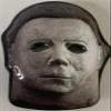 Halloween II Slasher Mask Candy - One (1) Collectible Michael Myers Mask Tin- Butcher Knife Sour Orange Flavor view 2