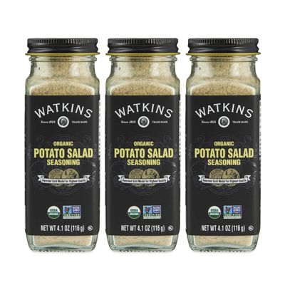 Watkins Gourmet Organic Spice Jar, Potato Salad Seasoning,4.1 Ounce (Pack of 3)