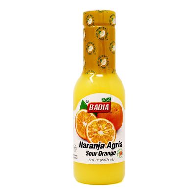Badia Sour Orange, Naranja Agria 10 fl oz Tangy, Citrusy & Bright Flavor for Mojo, Marinades and Grilling