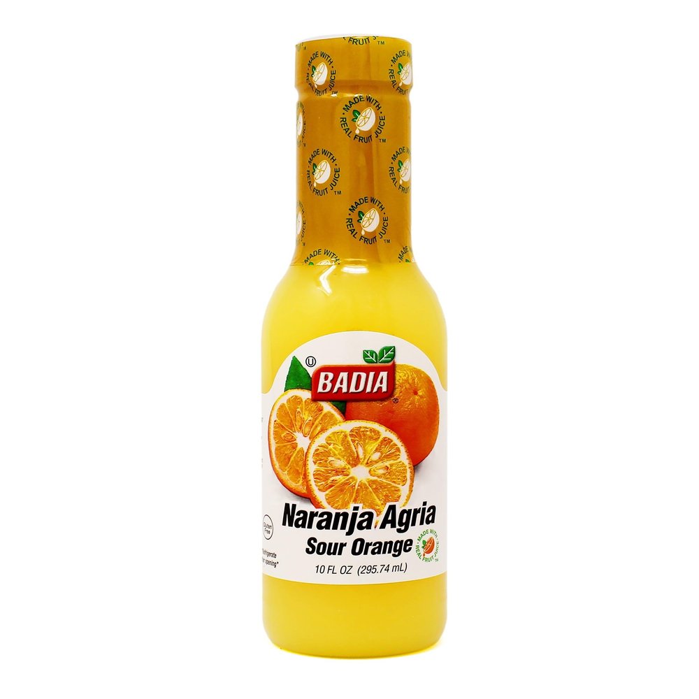 Badia Sour Orange, Naranja Agria 10 fl oz Tangy, Citrusy & Bright Flavor for Mojo, Marinades and Grilling