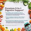 VITALITOWN Probiotics 120 Billion CFUs | 36 Strains, with Prebiotics & Digestive Enzymes for Men Women | Shelf Stable | Digestive Health & Immune Support | Vegan, Non-GMO | 30 Delayed Release Veg Caps view 3