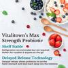 VITALITOWN Probiotics 120 Billion CFUs | 36 Strains, with Prebiotics & Digestive Enzymes for Men Women | Shelf Stable | Digestive Health & Immune Support | Vegan, Non-GMO | 30 Delayed Release Veg Caps view 4