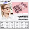 OCCI CHIARI Reading Glasses Women's Reader Black/flower Sturdy Eyewear (0 1.0 1.5 2.0 2.5 3.0 3.5 4.0 5.0 6.0) view 2