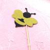 12pcs Wedding Cupcake Decor Cake Picks Cake Toppers Bee Cake Topper view 3