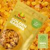 Amrita Golden Raisins 2 lb | No Added Sugar, Naturally Sweet, Gluten Free Dried Sultanas, Kishmish | Packed Fresh in Resealable Bags | Yellow and White Raisins, Vegan Snacks, Healthy Snacks view 3