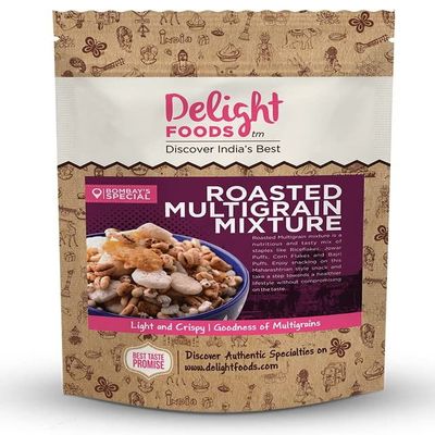 Delight Foods Roasted Multigrain Mixture - Healthy Snacks (250g)