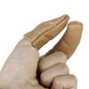 2 Set Cowhide Leather Thumb & Finger Cots Covers Protector Hand Craft Tool view 3