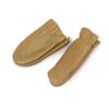 2 Set Cowhide Leather Thumb & Finger Cots Covers Protector Hand Craft Tool view 4