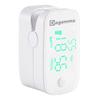 Dagamma DP250 Fingertip Pulse Oximeter, Heart Rate Measurement, Blood Oxygen Saturation Monitor SpO2 with LED Screen, IP22 Level Water and Dust Resistance, Batteries, Lanyard (White) view 1
