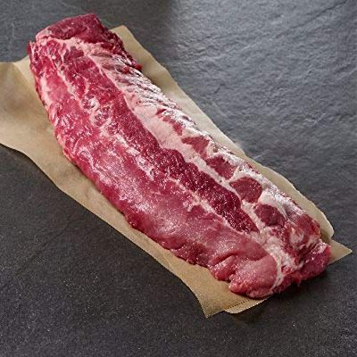 3 Racks 3lb Pork Back Ribs Natural Frozen Vacuum Packed 9 lbs Total
