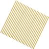Reusable Metal Gold Straws 50Pcs.215x6mm Stainless Steel Drinking Straws in Bulk For Wholesale.8.5inch All Curved Straight Straws for 20oz Tumblers Yeti (50pcs all straight Gold-8.5") view 1