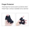 30 Pcs Finger Sleeves Protectors Thumb Support Elastic Compression Braces- Relieve Pain for Arthritis, Triggger Finger, Calluses - Finger Splint for Basketball, Tennis,Baseball, Cycling (Black) view 4