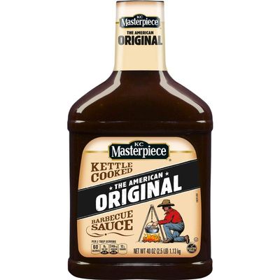 KC Masterpiece Original Barbecue Sauce, 40 oz each, (Pack of 4)