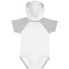 inktastic Handpicked for Earth By My Mawmaw in Heaven with Angel Wings Baby Bodysuit 6 Months White & Heather W/Ears 37297 view 2