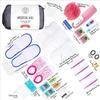 Hospital Bags for Labor and Delivery - Pregnancy Maternity Hospital Bag Essentials for Mom Pre Packed Set Gray Underwear L/XL view 3