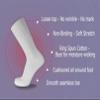 Big and Tall Diabetic Neuropathy Ringspun Cotton Crew Socks, King Size Mens Athletic Socks (13-16, Loose Top - Premium White) - 6 pairs view 3