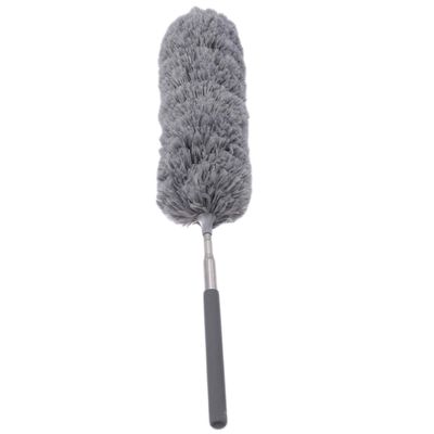 Botreelife Soft Microfiber Mini Electrostatic Dusting Magic Brush Telescopic Duster Household Furniture Cleaning Accessories,Gray Mini