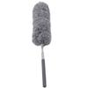 Botreelife Soft Microfiber Mini Electrostatic Dusting Magic Brush Telescopic Duster Household Furniture Cleaning Accessories,Gray Mini view 1