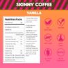 Skinny Boost Instant Skinny Coffee Sticks (Vanilla) - Made with Arabica Coffee Beans, Garcinia Cambogia, Green Tea Extract, B Vitamins, Fiber and Prebiotics Sugar Free-Keto Friendly (28 Packets) view 2