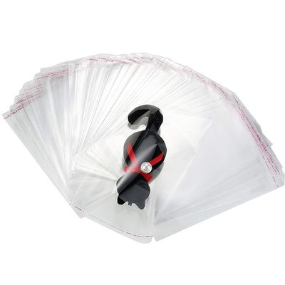 400 Pack 4" x 5" Thick Clear Resealable Cello Self Adhesive Seal Bags Packaging Bakery Cookie Cards Gifts Cellophane Poly Bags