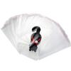 400 Pack 4" x 5" Thick Clear Resealable Cello Self Adhesive Seal Bags Packaging Bakery Cookie Cards Gifts Cellophane Poly Bags view 1
