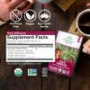 ORGANIC INDIA Tulsi Hibiscus Tea Bags - Holy Basil Herbal Tea, Stress Relieving, Calming, Immune Support, USDA Organic, Caffeine Free -18 Bags, 3 Pack view 2